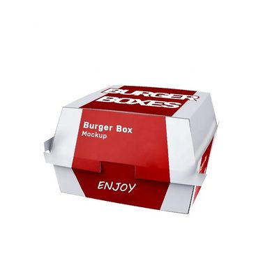 Qualität  Biodegradable Custom Printing Disposable Pasta Doner Kebab Burger Corrugated Paper Container Biodegradable Aluminum Hamburger Packaging Box usine